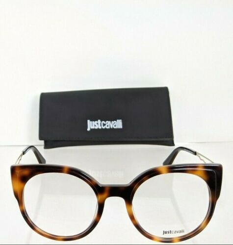 Brand New Authentic Just Cavalli Eyeglasses JC 0852 056 Tortoise Frame JC852