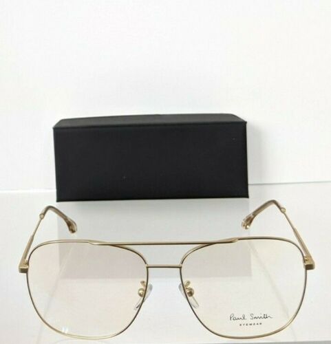 Brand New Authentic Paul Smith Eyeglasses PSOP007V2 1 C: 04 Gold 007