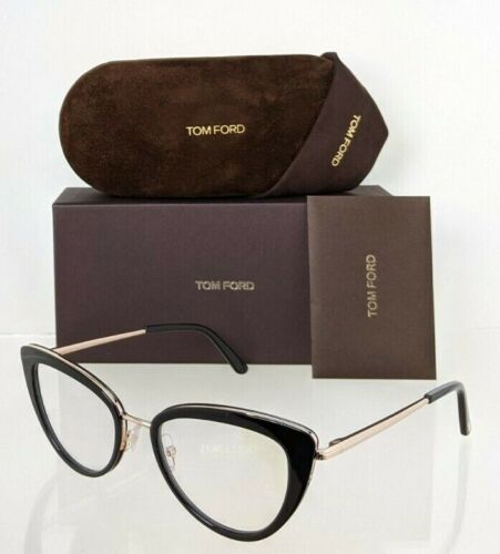 Brand New Authentic Tom Ford TF 5580 Eyeglasses 001 Frame FT 5580-B 53mm Frame