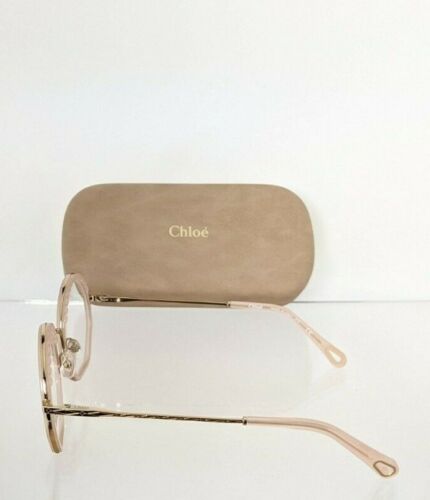 Brand New Authentic Chloe Eyeglasses CE 2143 601 50mm Pink & Gold 2143 Frame