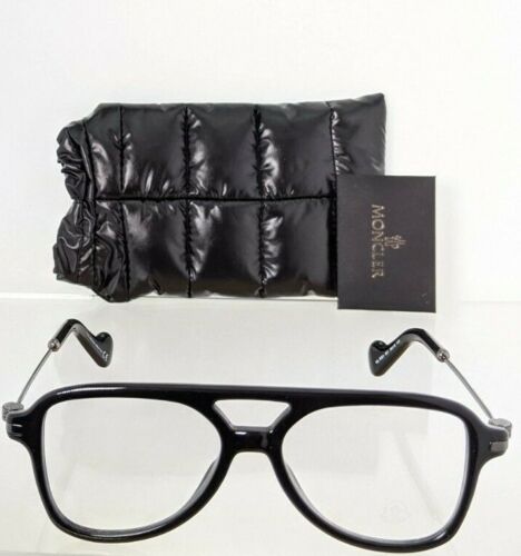 Brand New Authentic Moncler Eyeglasses ML 5081 001 54mm Black 5081 Frame