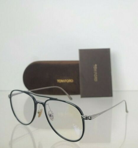 Brand New Authentic Tom Ford TF 5666 Eyeglasses 5666 001 FT 52mm Frame