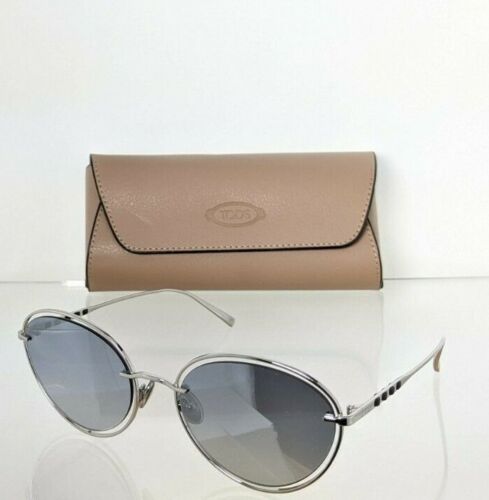 Brand New Authentic Tod's Sunglasses TO 264 16C 57mm Gunmetal Frame TO264