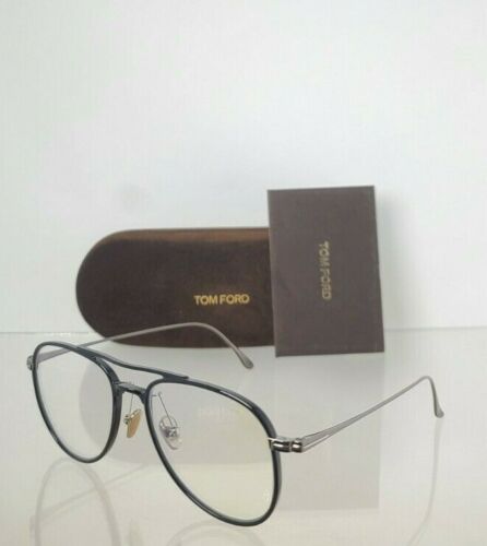 Brand New Authentic Tom Ford TF 5666 Eyeglasses 5666 001 FT 52mm Frame