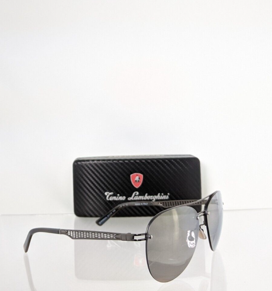 Brand New Authentic Tonino Lamborghini Sunglasses TL603 S03 61mm TL603S03A Frame