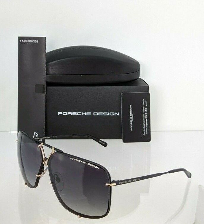 Brand New Authentic Porsche Design Sunglasses P 8928 D Black Gold P' 8928