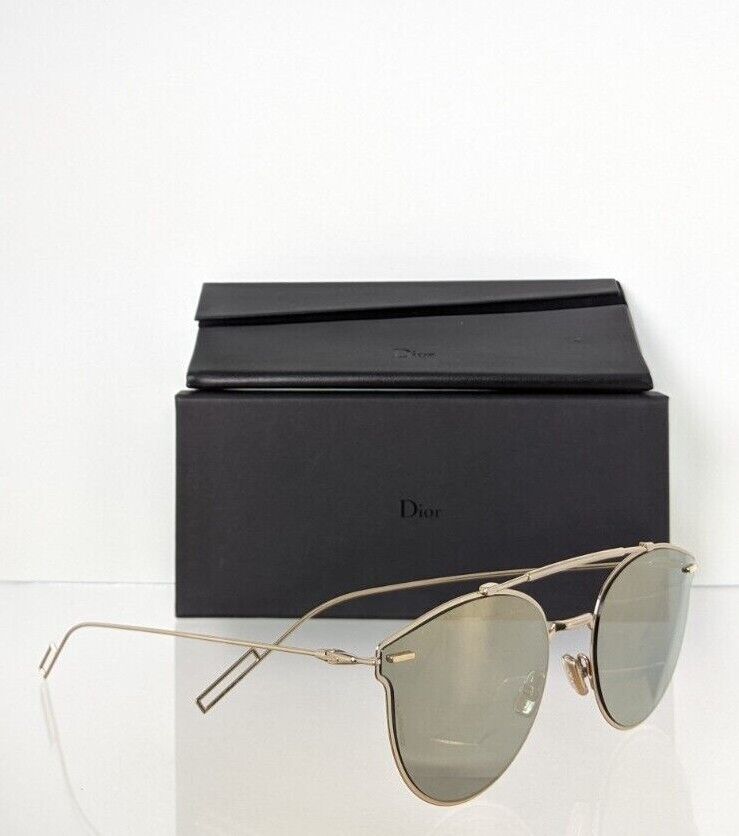 Brand New Authentic Christian Dior DIOR PRESSURE Sunglasses J5G DIOR Gold Frame