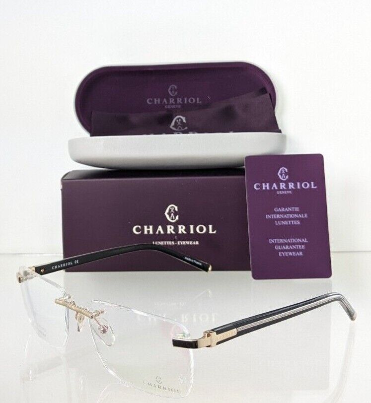 Brand New Authentic Charriol Eyeglasses PC 75074 C01 PC75074 59mm Frame